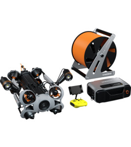 CHASING M2 Pro Max Professional Underwater ROV Set with Shore-Based Power Supply (656' Tether)