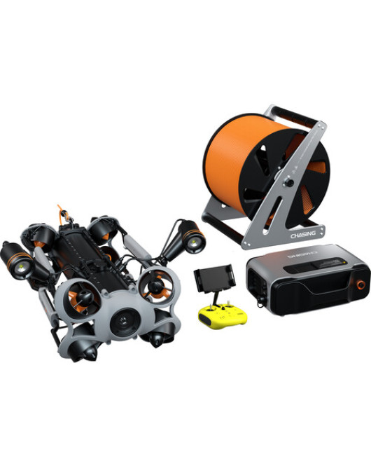 CHASING M2 Pro Max Professional Underwater ROV Set with Shore-Based Power Supply (656' Tether)