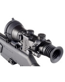 Bering Optics 4x66 D-750 Elite 3rd Gen Night Vision Riflescope (Filmless, White Phosphor, Red-Yellow Mil-Dot Reticle)