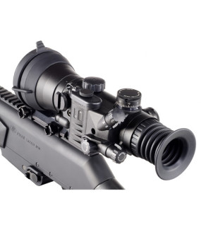Bering Optics 4x66 D-750 Elite 3rd Gen Night Vision Riflescope (Filmless, White Phosphor, Red-Yellow Mil-Dot Reticle)