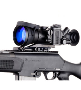 Bering Optics 4x66 D-750 Elite 3rd Gen Night Vision Riflescope (Thin Film, Red-Yellow Mil-Dot Reticle)