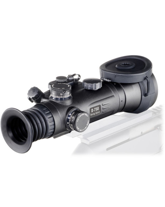 Bering Optics 4x66 D-750 Elite 3rd Gen Night Vision Riflescope (Thin Film, Red-Yellow Mil-Dot Reticle)