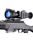 Bering Optics D-740 4x67 High-Performance Night Vision Riflescope (2nd Gen White Phosphor, Red Mil-Dot Reticle)