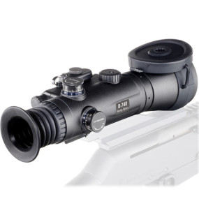 Bering Optics D-740 4x69 Premium Night Vision Riflescope (3rd Gen Filmless, White Phosphor, Red-Green Mil-Dot Reticle)