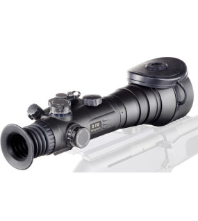 Bering Optics D-790 Elite 6x83 3rd-Gen Night Vision Riflescope (Filmless, White Phosphor, Red-Yellow Mil-Dot Reticle)