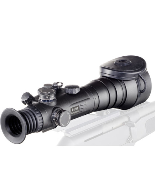 Bering Optics D-790 Elite 6x83 3rd-Gen Night Vision Riflescope (Filmless, White Phosphor, Red-Yellow Mil-Dot Reticle)