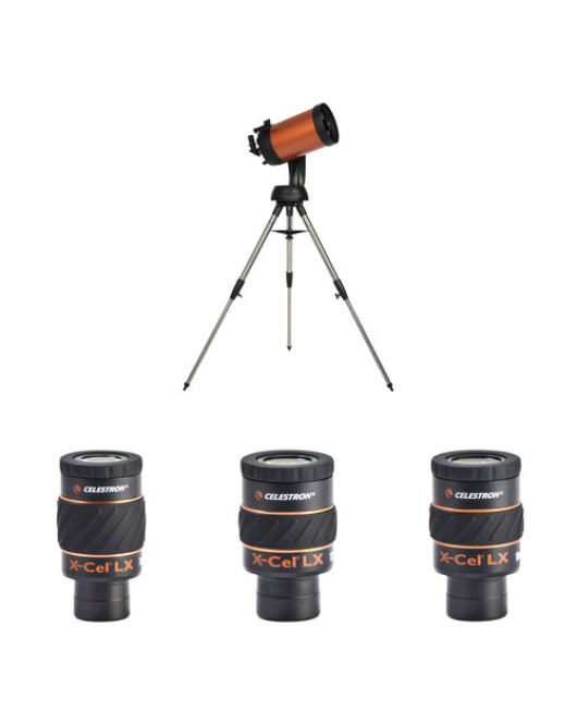 Celestron NexStar 8SE 203mm f/10 Schmidt-Cassegrain GoTo Telescope with Eyepieces Kit