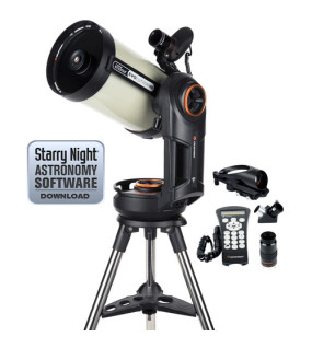 Celestron NexStar Evolution 8 203mm f/10 EdgeHD Aplanatic Cassegrain GoTo Telescope with StarSense AutoAlign
