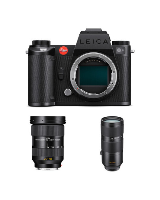 Leica SL3-S Mirrorless Camera with 24-70mm and 70-200mm Lenses Kit Leica SL3-S Mirrorless Camera with 24-70mm and 70-200mm Lenses Kit