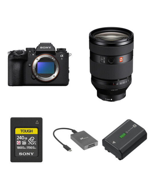 Sony a1 II Mirrorless Camera with 28-70mm f/2 Lens and Essentials+ Kit