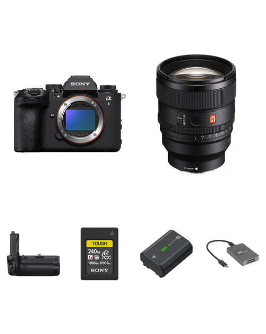 Sony a1 II Mirrorless Camera with 85mm f/1.4 Lens and Performance Kit Sony a1 II Mirrorless Camera with 85mm f/1.4 Lens and Performance Kit