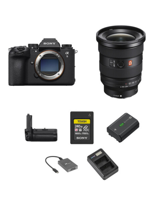 Sony a9 III Mirrorless Camera with 16-35mm f/2.8 II Lens and Performance Kit Sony a9 III Mirrorless Camera with 16-35mm f/2.8 II Lens and Performance Kit