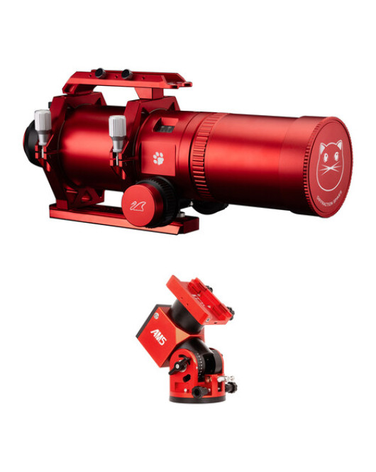 William Optics Cat 71 WIFD f/4.9 Apochromatic Telescope with ZWO AM5N Mount Kit